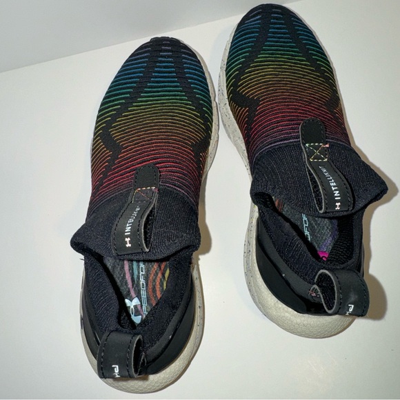 NEW UNDER ARMOUR HOVR Phantom 2 IntelliKnit Slip Pride Shoes Size US M 4.5 / W 6 - Picture 7 of 9